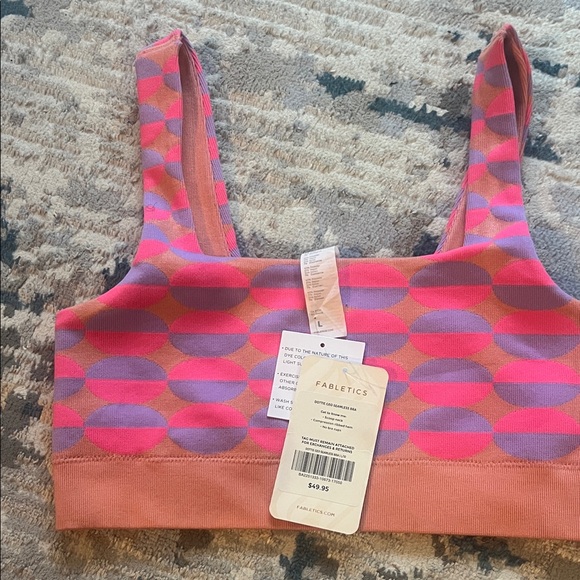 Fabletics Pink and Purple Athletic Shorts - Picture 3 of 6